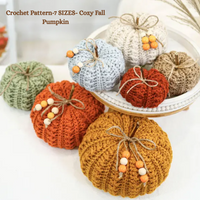 Crochet Pattern – Pumpkin in 7 Sizes (PDF Download)