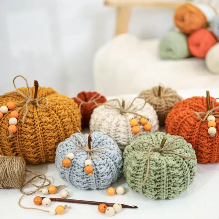 Crochet Pattern – Pumpkin in 7 Sizes (PDF Download)