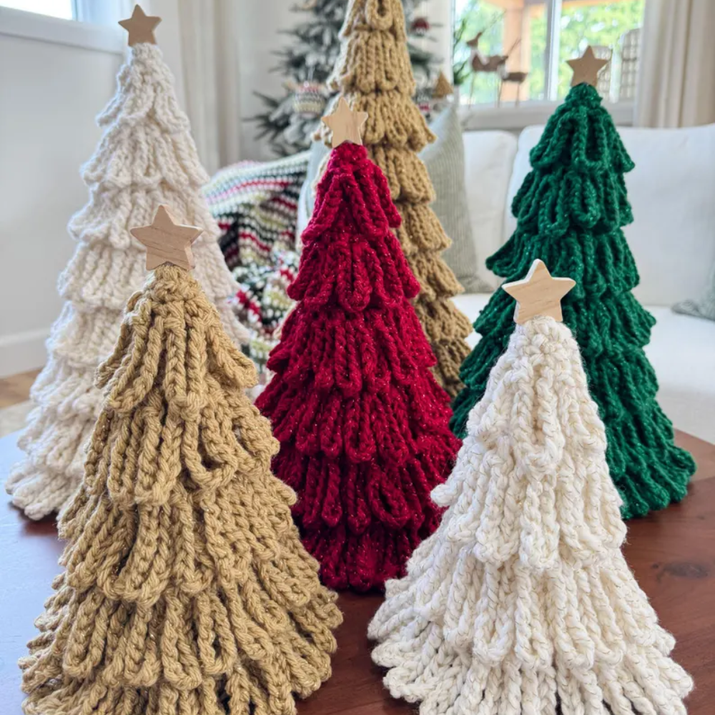 Crochet pattern Bulky and Quick Loopy Crochet Trees