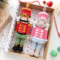 Crochet Christmas Nutcracker Pattern: Small and Large Toy
