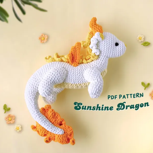 Sunshine Dragon Crochet Pattern