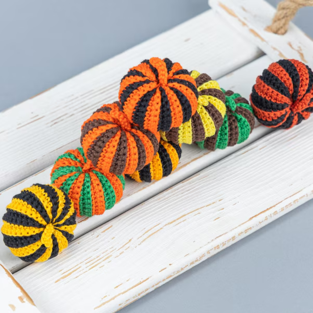 Crochet pattern pumpkin - Halloween crochet pumpkin amigurumi pattern
