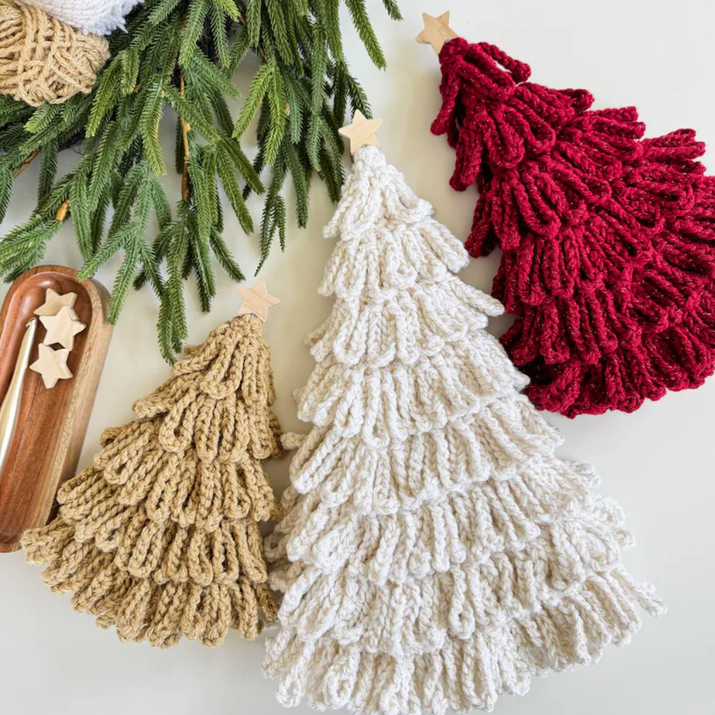 Crochet pattern Bulky and Quick Loopy Crochet Trees