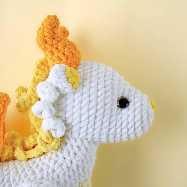 Sunshine Dragon Crochet Pattern