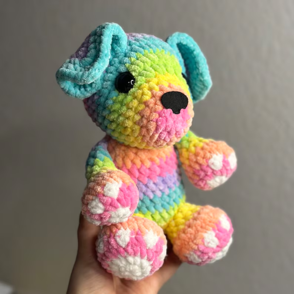 Puppy Crochet Pattern: Husky, Beagle, Corgi, Retriever