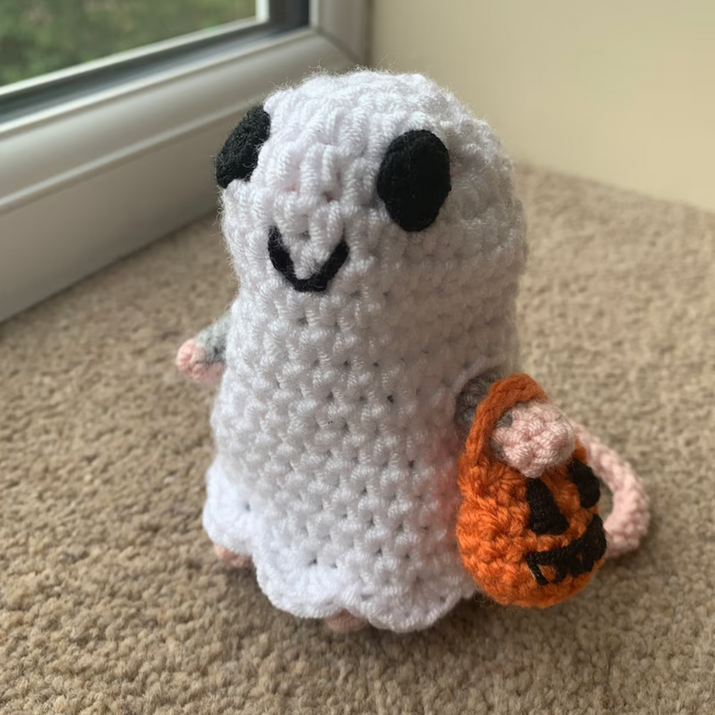 Halloween Mousefits - Spider, Pumpkin, Witch & Ghost Crochet Pattern