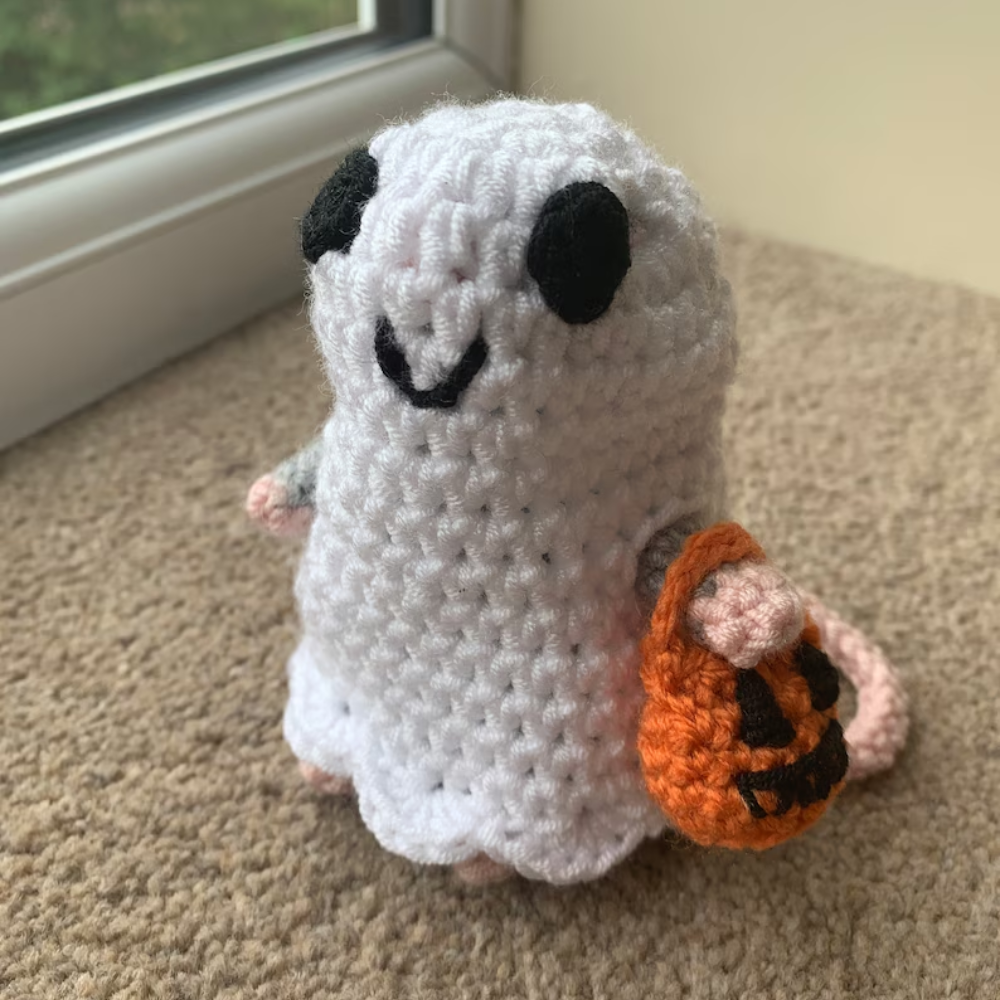 Halloween Mousefits - Spider, Pumpkin, Witch & Ghost Crochet Pattern