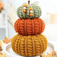 Crochet Pattern – Pumpkin in 7 Sizes (PDF Download)