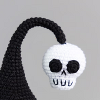 Halloween Gnome and skull crochet pattern, Crochet skeleton,