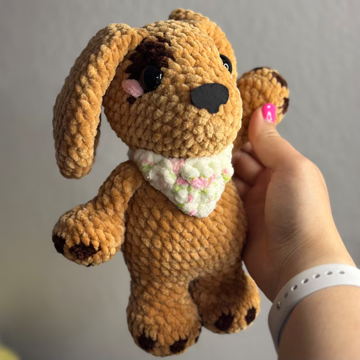 Puppy Crochet Pattern: Husky, Beagle, Corgi, Retriever