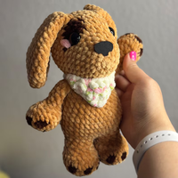 Puppy Crochet Pattern: Husky, Beagle, Corgi, Retriever
