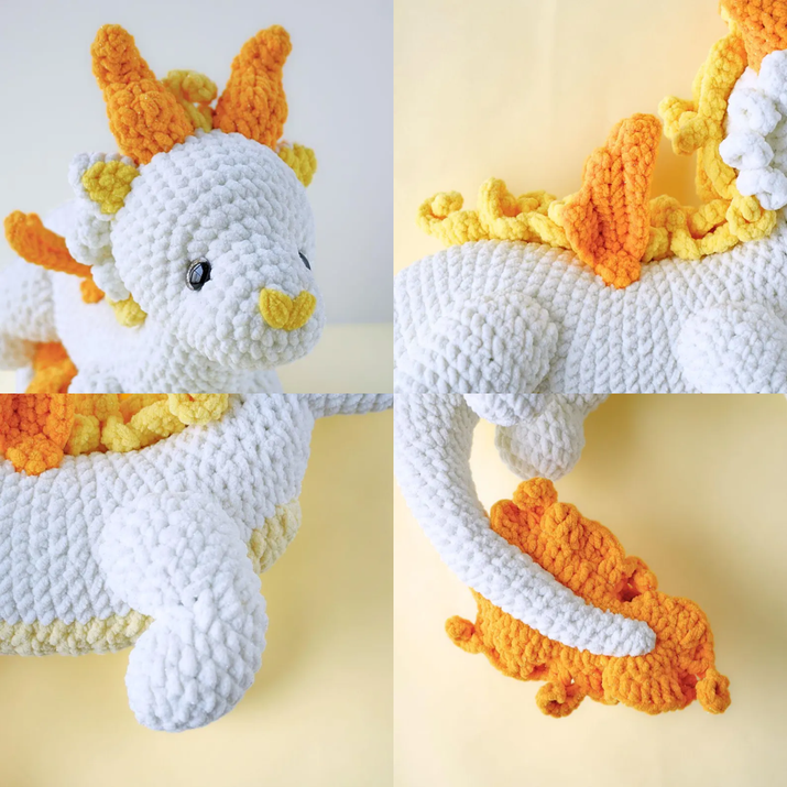 Sunshine Dragon Crochet Pattern