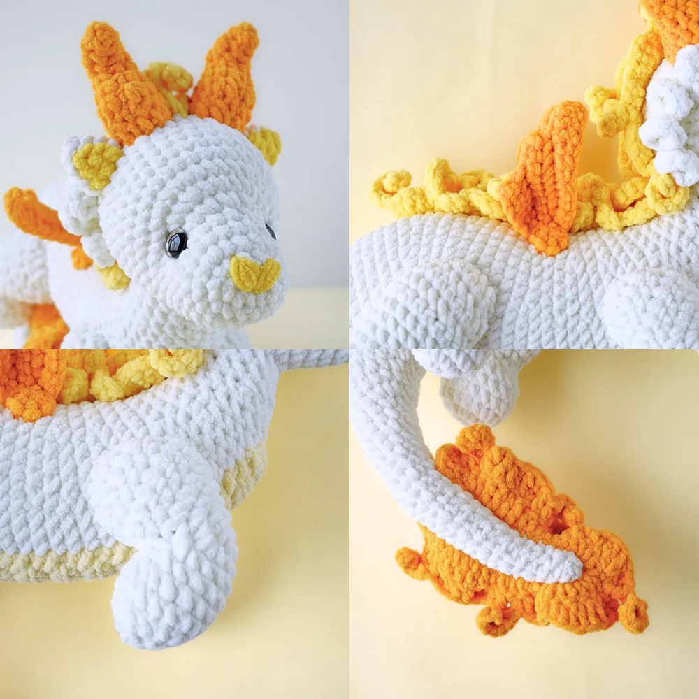Sunshine Dragon Crochet Pattern