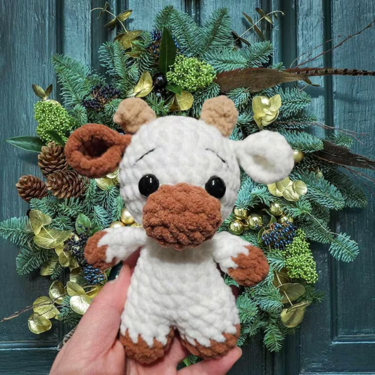Baby cows TRIO pattern- baby longhorn, baby cow, baby highland